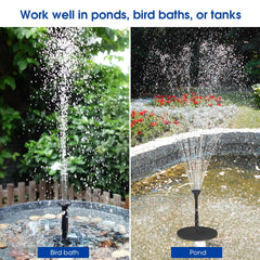 Biling solar water pump with upgraded solar panel