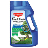 BioAdvanced 12 Month Tree and Shrub Protect and Feed Granules packaging front view