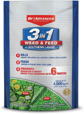 BioAdvanced 3-in-1 Weed and Feed Granules 10 lb front view