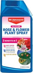BioAdvanced All-in-One Rose & Flower Care Concentrate 32 oz bottle front view