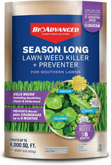 BioAdvanced Season Long Lawn Weed Killer 10 lb front view