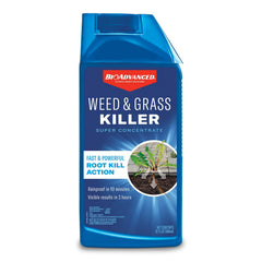 BioAdvanced Weed & Grass Killer Super Concentrate 32 oz bottle front view