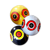 Bird-X Scare-Eye Balloon front view with predator eye design
