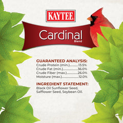 Birds feeding on Kaytee Cardinal Bird Seed
