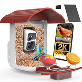 birdsnap PAV Bird Feeder with 2K camera front view