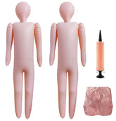 Birheatry 60" inflatable body mannequin front view