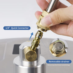 Biswing 14 inch surface cleaner with stainless steel construction
