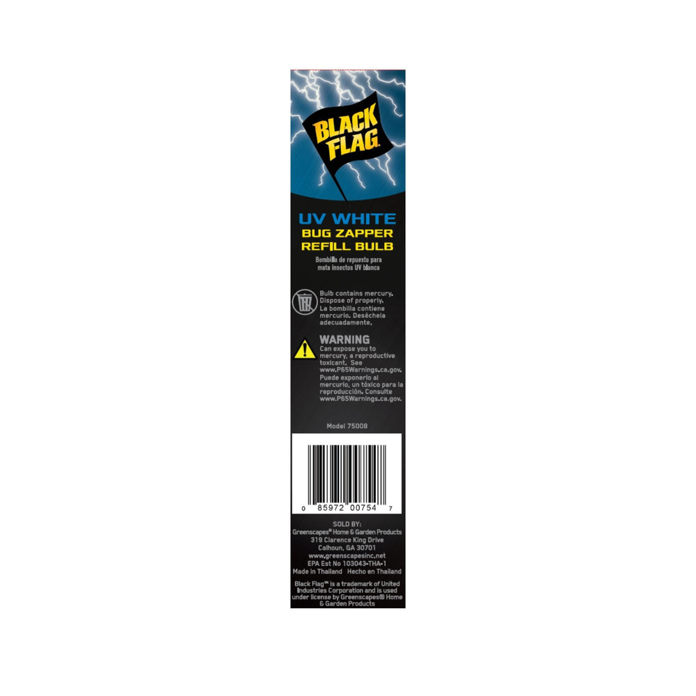 Black Flag BB-10WHT 15W Replacement Bulb front view
