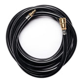 BLACKSTONE 15 ft RV Quick Connect Hose front view with brass connector