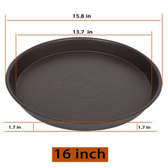 Bleuhome 16-inch plant saucer side view
