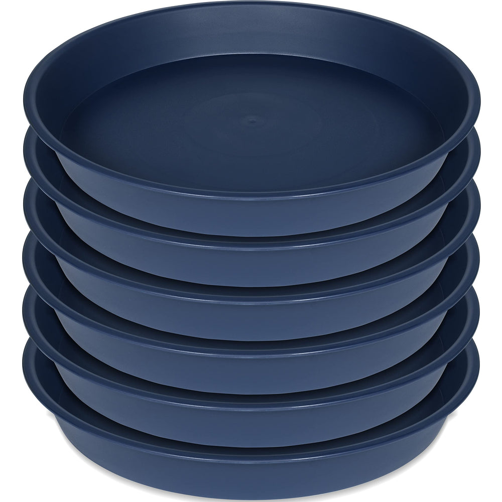 Bleuhome 6-inch plant saucer blue front view