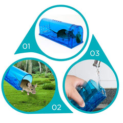 blinc mouse trap open with bait inside