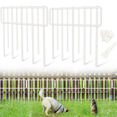 Blingluck Animal Barrier Fence white decorative panel front view