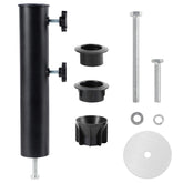 Blissun Umbrella Base Stand Tube front view with PVC sleeves