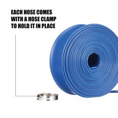 Blue Devil Backwash Hose 2 inches width close-up