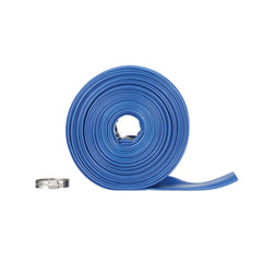 Blue Devil Backwash Hose 75 feet length front view