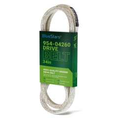 BlueStars 954-04260 Drive Belt front view with dimensions
