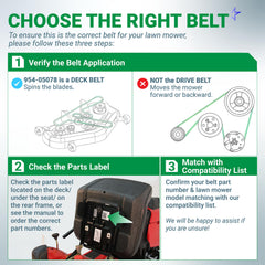 BlueStars 954-05078 Deck Belt packaged for sale