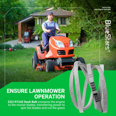 BlueStars Mower Deck Belt packaging