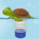 Blufree Chlorine Floater turtle design front view