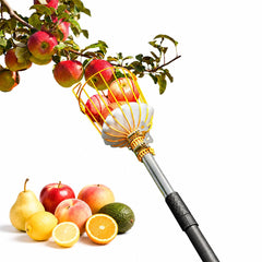 BlumeTrec 13.5FT Fruit Picker front view with basket