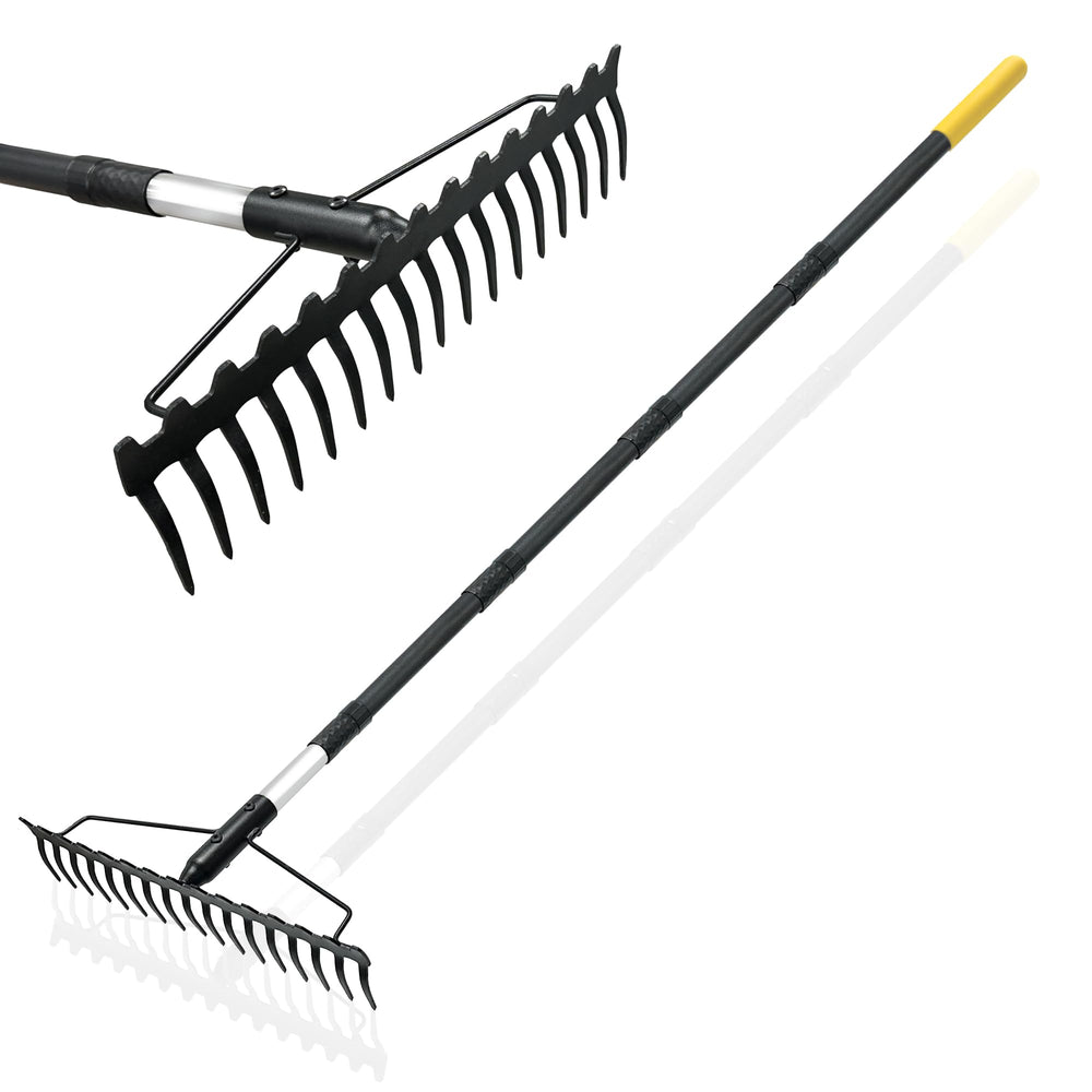 BlumeTrec Bow Rake 68-inch adjustable handle front view