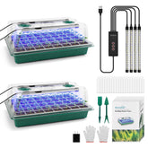 BlumWay Seed Starter Tray with Grow Light front view