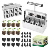BlumWay Soil Blocker front view with 8 cell design