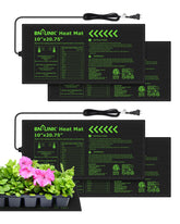 BN-LINK 10" x 20.75" Seedling Heat Mat front view