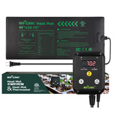 BN-LINK 48" x 20.75" Seedling Heat Mat with thermostat front view