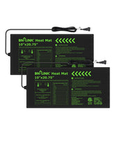 BN-LINK Seedling Heat Mat 10" x 20.75" front view