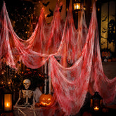 Boao Halloween Bloody Cheesecloth 85 x 197 inch front view