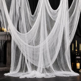 Boao Halloween cheesecloth roll, white, 29.92 x 590.55 inches