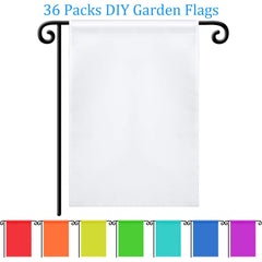 Boao polyester garden flag pack of 3