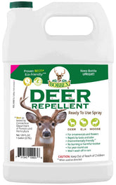 Bobbex Deer Repellent 1 gallon ready-to-use spray bottle front view