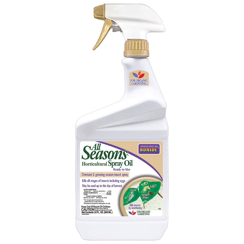 Bonide All Seasons Horticultural Spray Oil 32 oz bottle front view