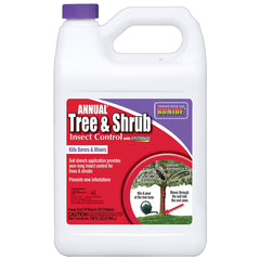 Bonide Annual Tree & Shrub Insect Control 128 oz concentrate front view