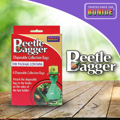 Bonide Beetle Bagger Trap Bag Refill pack of 6 in green