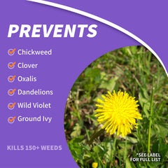 Bonide Chickweed, Clover & Oxalis Killer label details