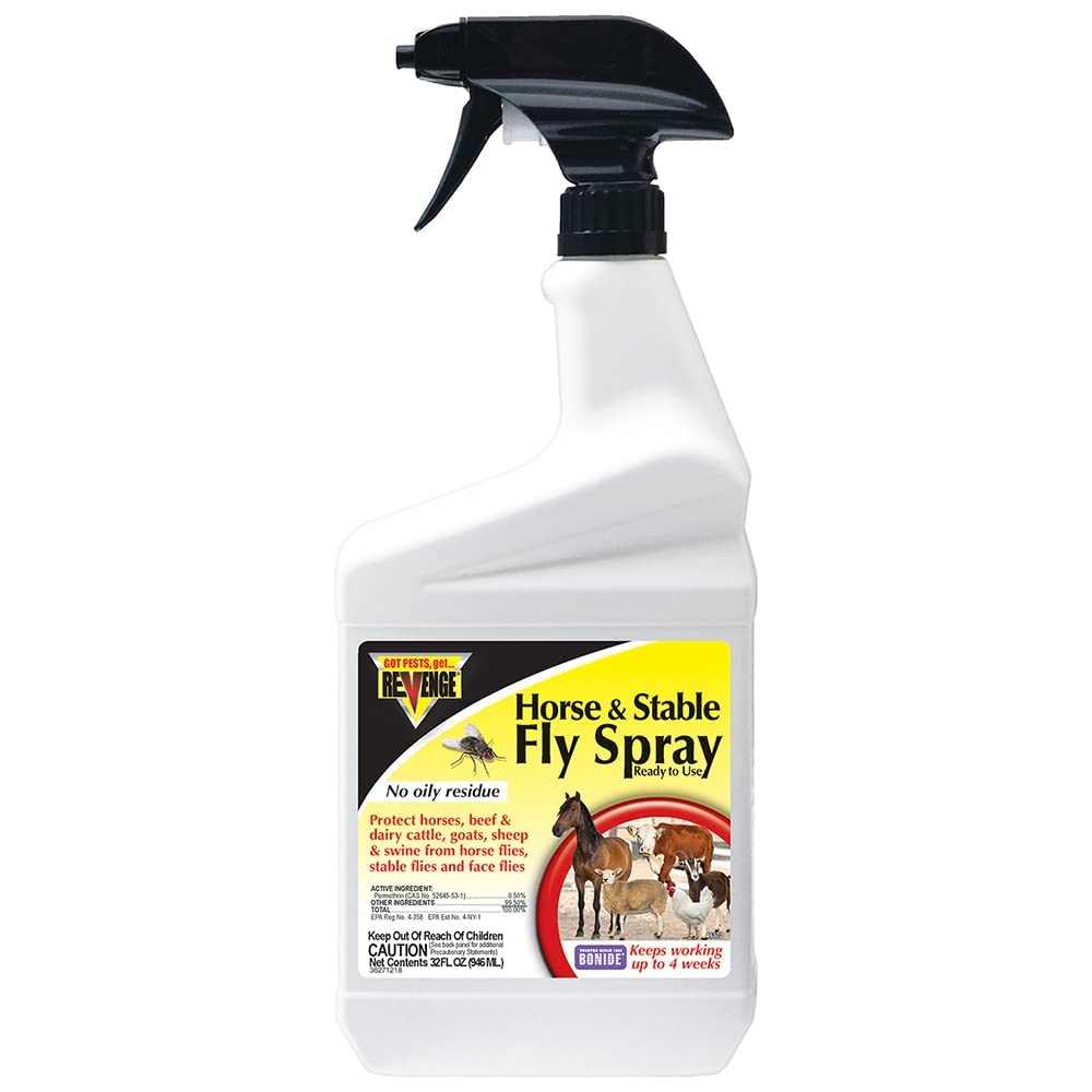 Bonide Horse & Stable Fly Spray 32 oz front view