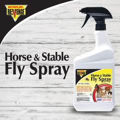 Bonide Horse & Stable Fly Spray nozzle and label