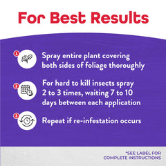 Bonide Systemic Insect Control 16 oz concentrate usage instructions