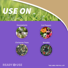 Bonide Wilt Stop application instructions on back label