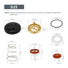 Bonnet O-Rings and Washers from Thaekuns Repair Kit