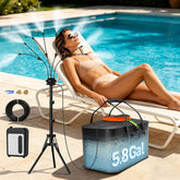 Bonviee 5.3FT misting system tripod with 8 nozzles