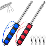 BONWIN 1.2M telescopic flagpole red model front view