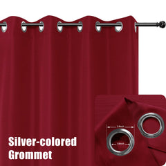BONZER Outdoor Curtain showing grommet detail