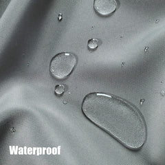 BONZER Outdoor Waterproof Curtain grey side view