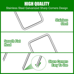 Boochcom pick hook for easy removal of garden staples