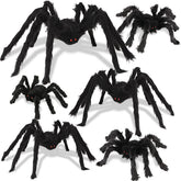 Boogem Halloween Spider 90cm front view with red eyes